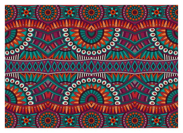 Staklena slika ornamentalne apstrakcije (70x50 cm)