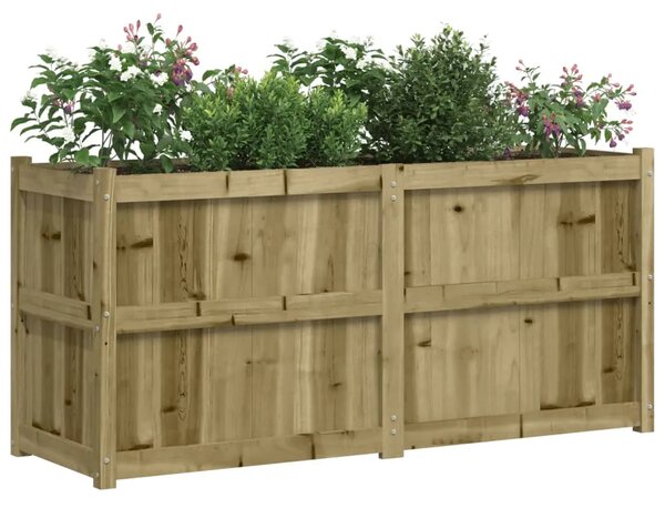 Vrtna sadilica 150 x 50 x 70 cm od impregnirane borovine - Prirodno impregnirano 1 Prirodno impregnirano
