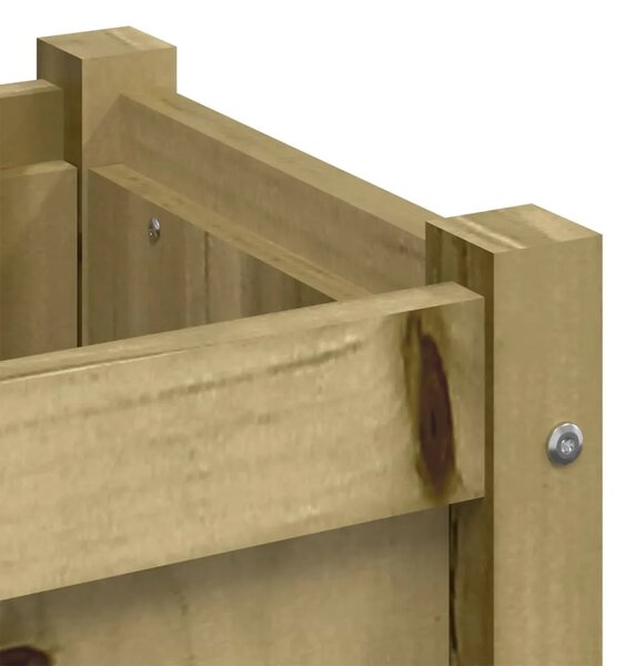 Vrtna sadilica 180 x 31 x 31 cm od impregnirane borovine - Prirodno impregnirano 1 Prirodno impregnirano 1