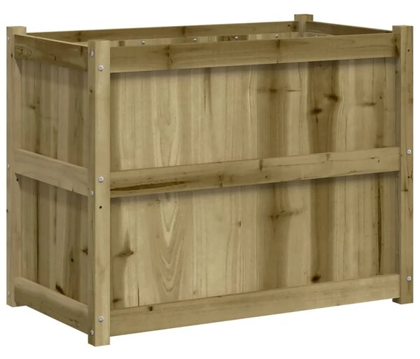 Vrtna sadilica 90 x 50 x 70 cm od impregnirane borovine - Prirodno impregnirano 1 Prirodno impregnirano