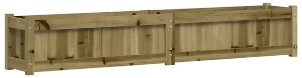 Vrtna sadilica 180 x 31 x 31 cm od impregnirane borovine - Prirodno impregnirano 1 Prirodno impregnirano 1