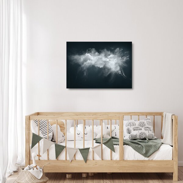 Staklena slika apstrakcije (70x50 cm)