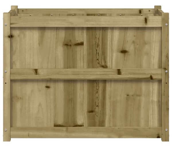 Vrtna sadilica 90 x 50 x 70 cm od impregnirane borovine - Prirodno impregnirano 1 Prirodno impregnirano