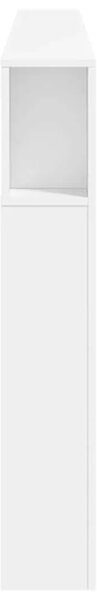 LED uzglavlje bijelo 220x18 5x103 5 cm konstruirano drvo - Bijela 220 x 103.5 cm 1 Bijela