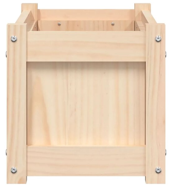 Vrtna sadilica 60x31x31 cm od masivne borovine - Prirodna boja bora 1 Prirodna boja bora 1