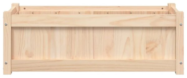 Vrtna sadilica 90x31x31 cm od masivne borovine - Prirodna boja bora 1 Prirodna boja bora 1