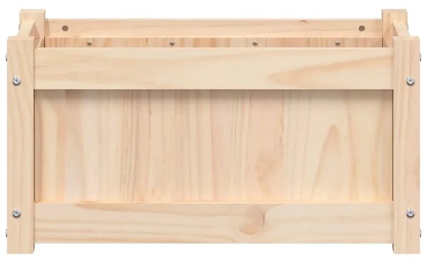 Vrtna sadilica 60x31x31 cm od masivne borovine - Prirodna boja bora 1 Prirodna boja bora 1