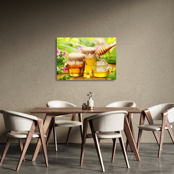 Staklena slika meda (70x50 cm)