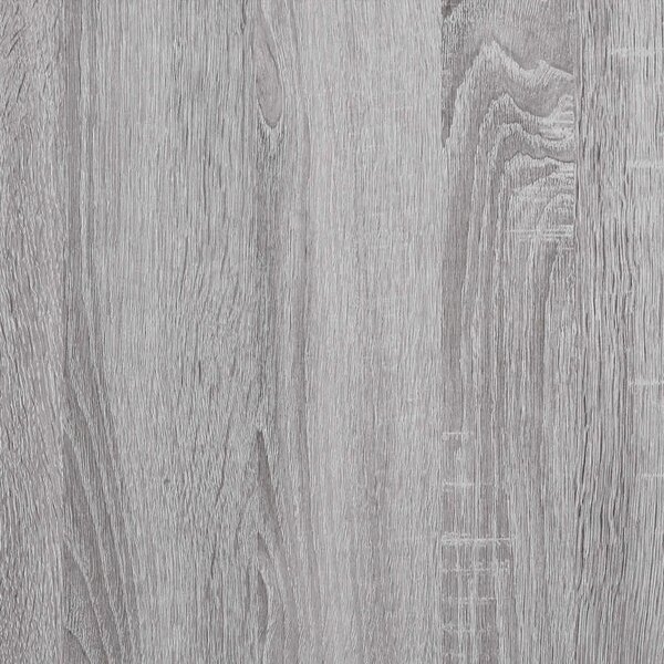 Blagovaonski stol boja hrasta 120x60x76 cm konstruirano drvo - Sivi hrast sonoma 1 Sivi hrast sonoma
