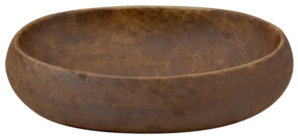 Nadgradni Lavabo - Umivaonik smeđi ovalni 59x40x15 cm keramički - Smeđa 59 x 40 x 15 cm Smeđa 59 x 40 x 15 cm