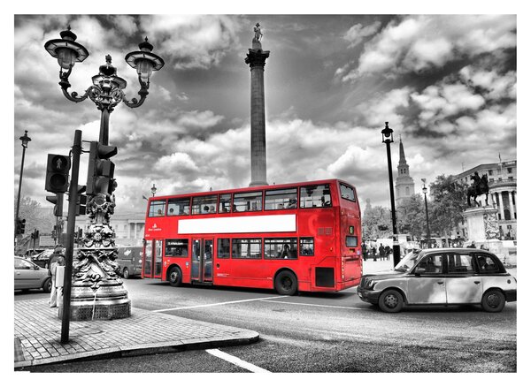 Staklena slika - Trafalgar Square (70x50 cm)