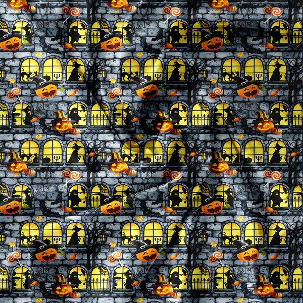 Posteljina od mikrovlakana SCARY PARTY siva Dimenzije posteljine: 70 x 80 cm | 140 x 200 cm