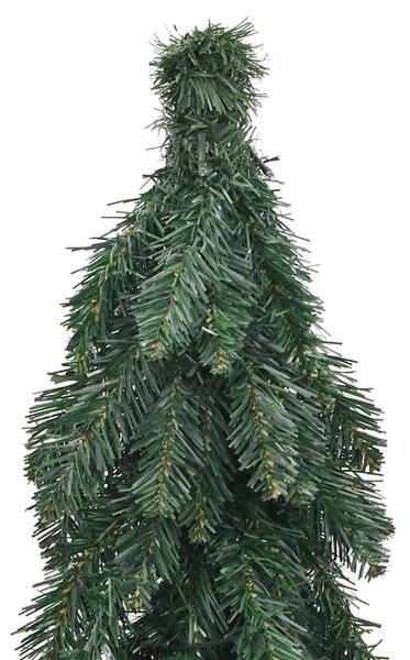 Umjetno osvijetljeno božićno drvce sa 60 LED žarulja 120 cm - Zelena 120 cm 1 1