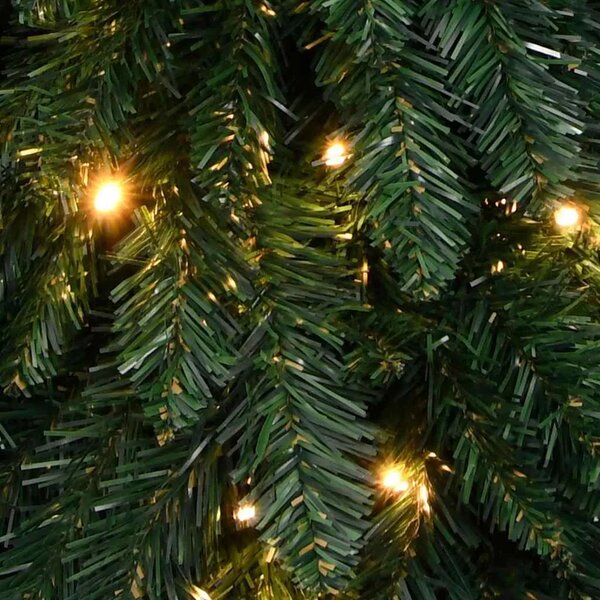 Umjetno osvijetljeno božićno drvce sa 60 LED žarulja 120 cm - Zelena 120 cm 1 1