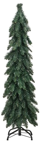 Umjetno osvijetljeno božićno drvce sa 60 LED žarulja 120 cm - Zelena 120 cm 1 1