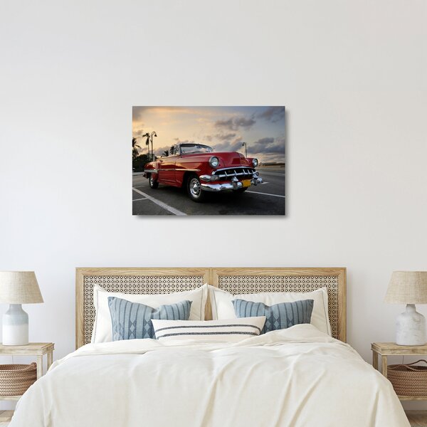 Staklena slika automobila (70x50 cm)