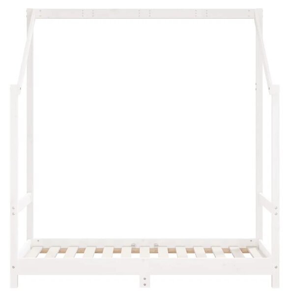 Okvir za dječji krevet bijeli 2x(70x140) cm od masivne borovine - Bijela 2 x (70 x 140) cm Bijela 2 x (70 x 140) cm