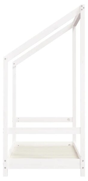 Okvir za dječji krevet bijeli 2x(70x140) cm od masivne borovine - Bijela 2 x (70 x 140) cm Bijela 2 x (70 x 140) cm
