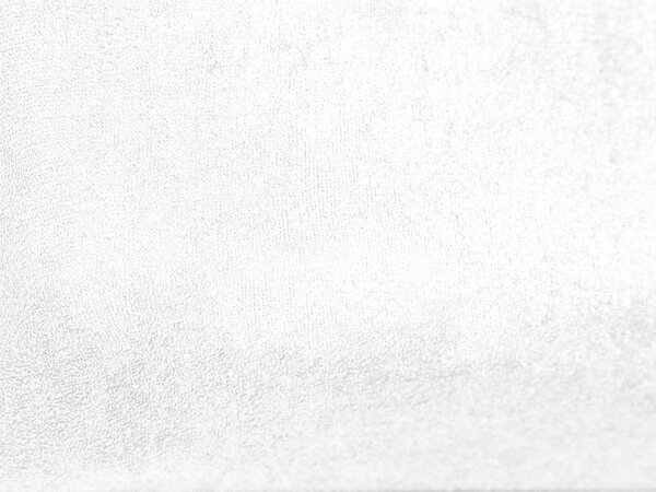 Plahta od frotira za dječiji krevetic bijela 70x140 cm