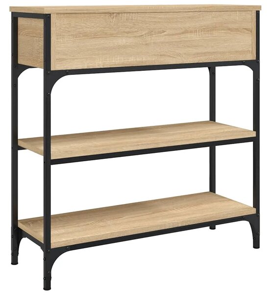 Konzolni stol boja hrasta sonome 72 5x25x75cm konstruirano drvo - sonoma hrast 1 72.5 cm Sonoma hrast