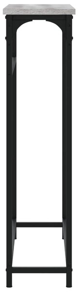 Konzolni stol siva boja hrasta 75x19 5x75 cm konstruirano drvo - Sivi hrast sonoma 1 Sivi hrast sonoma