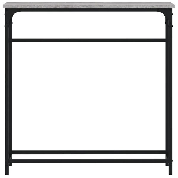 Konzolni stol siva boja hrasta 75x19 5x75 cm konstruirano drvo - Sivi hrast sonoma 1 Sivi hrast sonoma