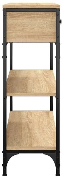 Konzolni stol boja hrasta sonome 72 5x25x75cm konstruirano drvo - sonoma hrast 1 72.5 cm Sonoma hrast