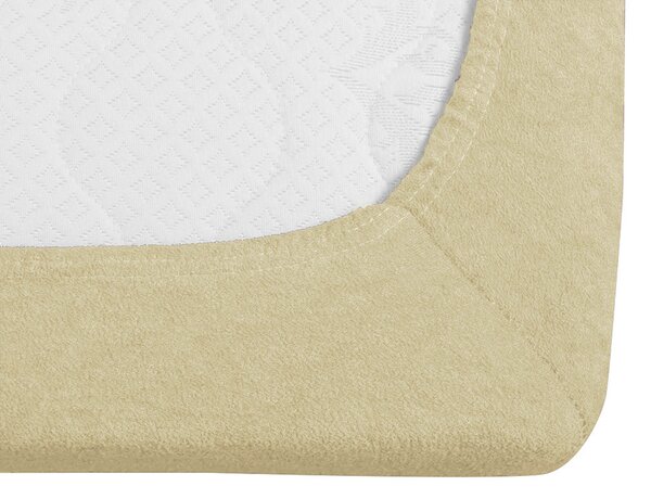 Frotirna plahta EXCLUSIVE krem 90 x 200 cm