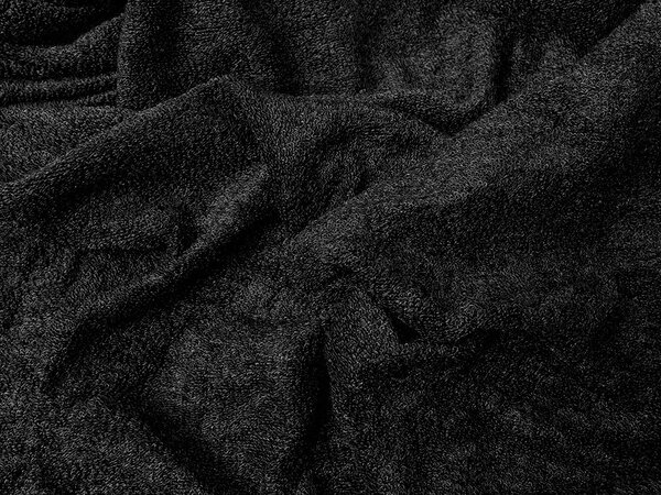 Frotirna plahta EXCLUSIVE crna 90 x 200 cm