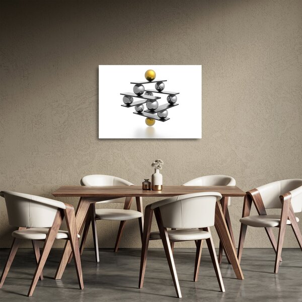 Staklena slika - Stabilnost (70x50 cm)