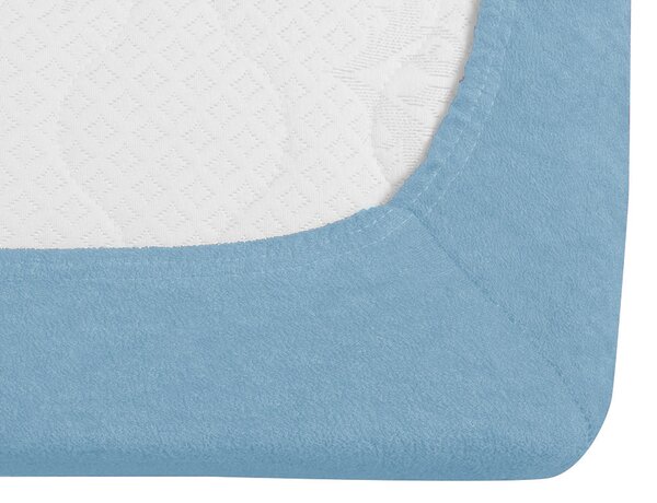 Frotirna plahta EXCLUSIVE svijetlo plava 90 x 200 cm