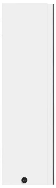 Kupaonski ormarić s ogledalom i LED svjetlom bijeli 60x13x52 cm - Bijela 60 x 13 x 52 cm 1 Bijela