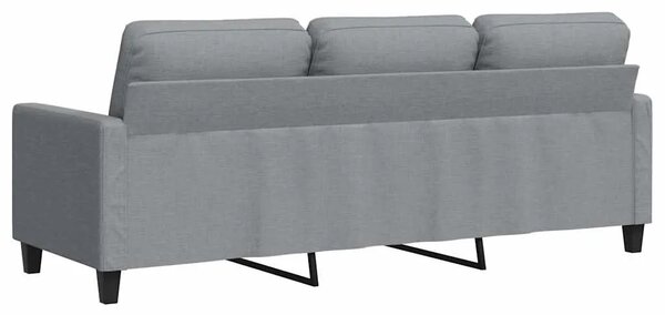 Trosjed od tkanine svjetlosivi 180 cm - Svjetlosiva 1 180 cm Svjetlosiva