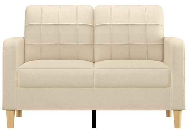Dvosjed od tkanine krem 120 cm - Krema 120 cm Krema 120 cm
