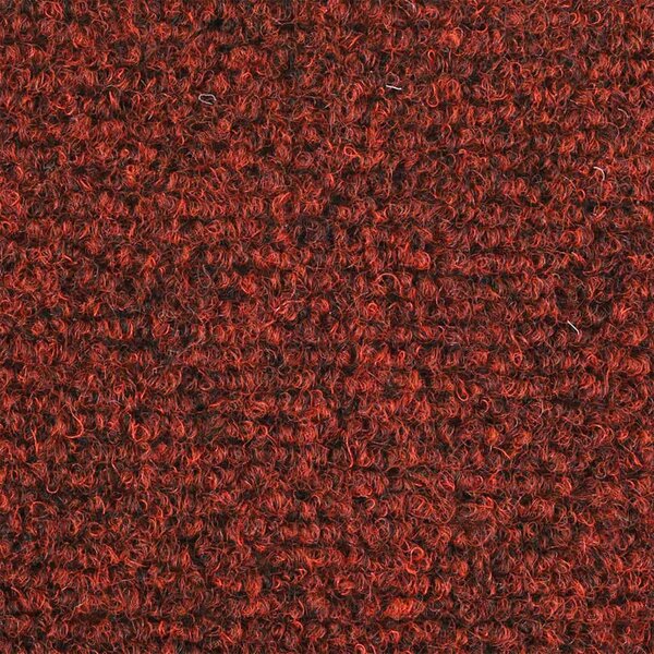 Prostirke za stepenice samoljepljive 15 kom 76x20 cm bordo crvene pravokutne - Bordo crvena 76 x 20 cm 15