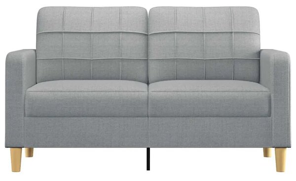 Dvosjed od tkanine svjetlosivi 140 cm - Svjetlosiva 140 cm Svjetlosiva 140 cm
