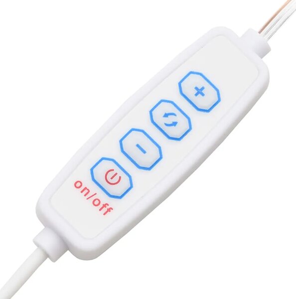 Toaletni stolić LED boja smeđeg hrasta 74 5x40x141 cm - Smeđi hrast 1 Smeđi hrast
