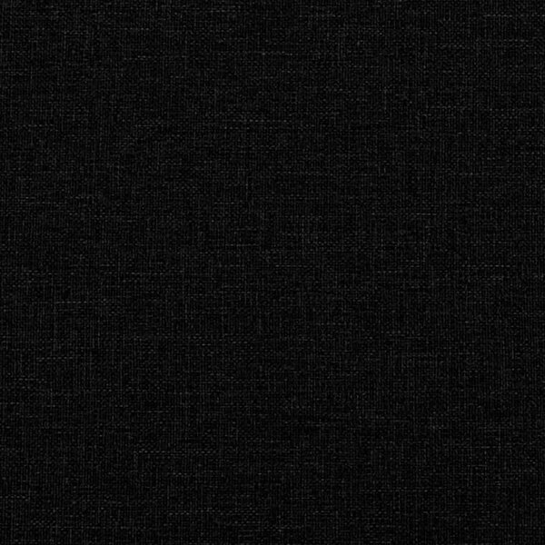 Dnevni krevet s madracem crni 90 x 190 cm od tkanine - Crna 90 x 190 cm s madracem Crna