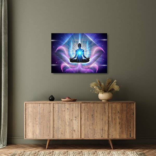 Staklena slika - Meditacija (70x50 cm)