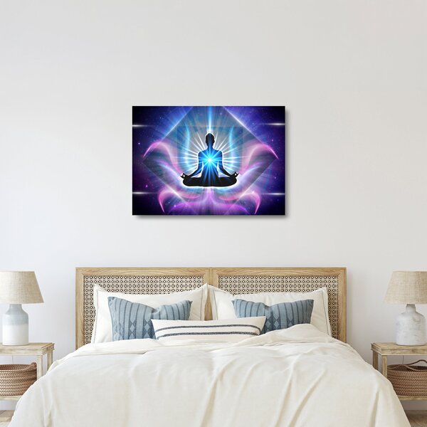 Staklena slika - Meditacija (70x50 cm)