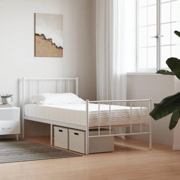 Madrac od pjene bijeli 90x190 cm tvrdoća H2 H3 - 90 x 190 cm 1 90 x 190 cm