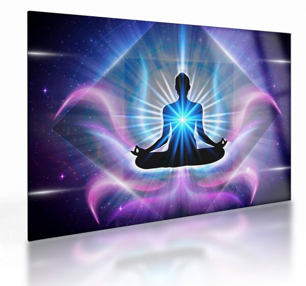 Staklena slika - Meditacija (70x50 cm)