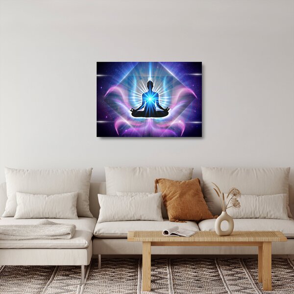 Staklena slika - Meditacija (70x50 cm)