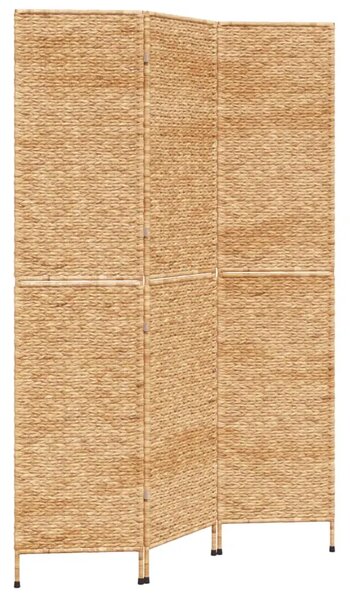 Paravan - Sobna pregrada s 3 panela 122 x 180 cm od vodenog zumbula - Svjetlosmeđa 122 x 180 cm 1 1