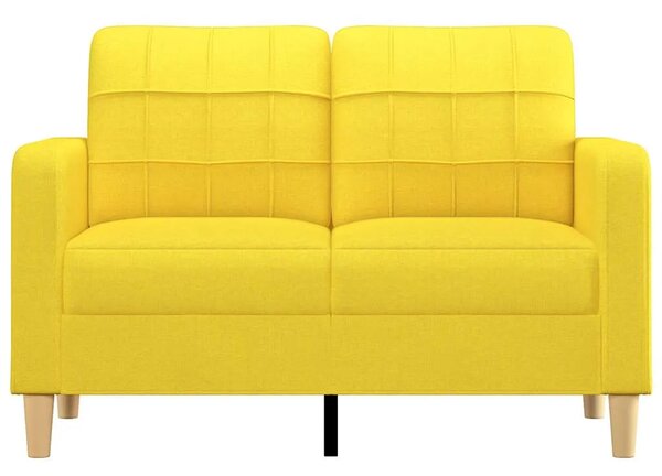 Dvosjed od tkanine svjetložuti 120 cm - Svjetložuta 120 cm Svjetložuta 120 cm