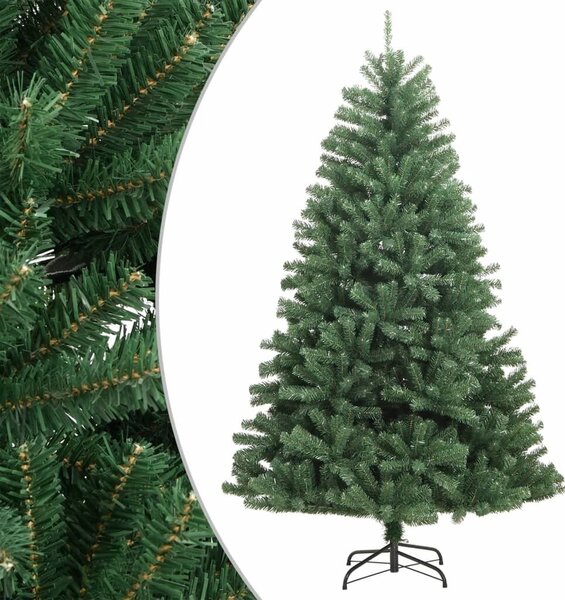 Umjetno božićno drvce sa šarkama i stalkom zeleno 180 cm - Zelena 180 cm 1 Osnovni