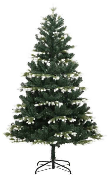 Umjetno božićno drvce sa šarkama i snijegom 150 cm - 150 cm 1 Osnovni 1