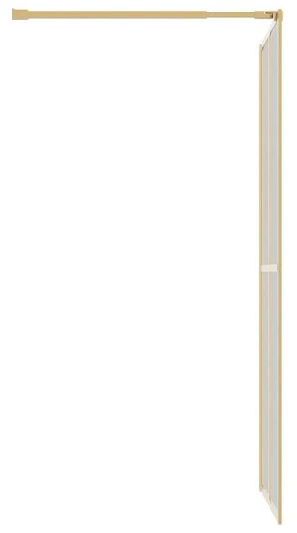Stijenka za walk-in tuš sa staklom ESG zlatna 90 x 195 cm - Zlatno 90 x 195 cm Zlatno 90 x 195 cm
