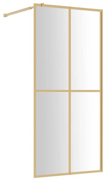 Stijenka za walk-in tuš sa staklom ESG zlatna 90 x 195 cm - Zlatno 90 x 195 cm Zlatno 90 x 195 cm