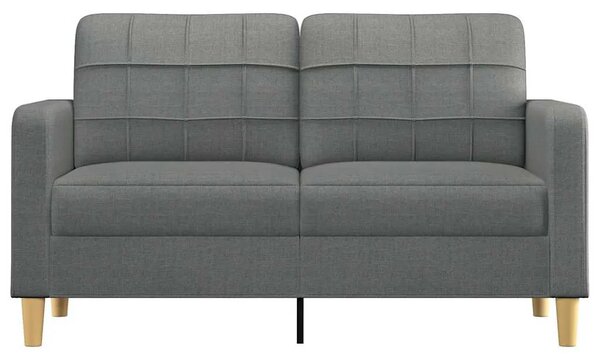 Dvosjed od tkanine tamnosivi 140 cm - Tamno siva 140 cm Tamno siva 140 cm